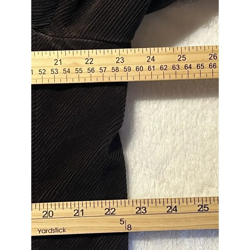 Banana Republic Mens 44S Brown Corduroy Cotton Blazer Sport Jacket 3/2 Roll